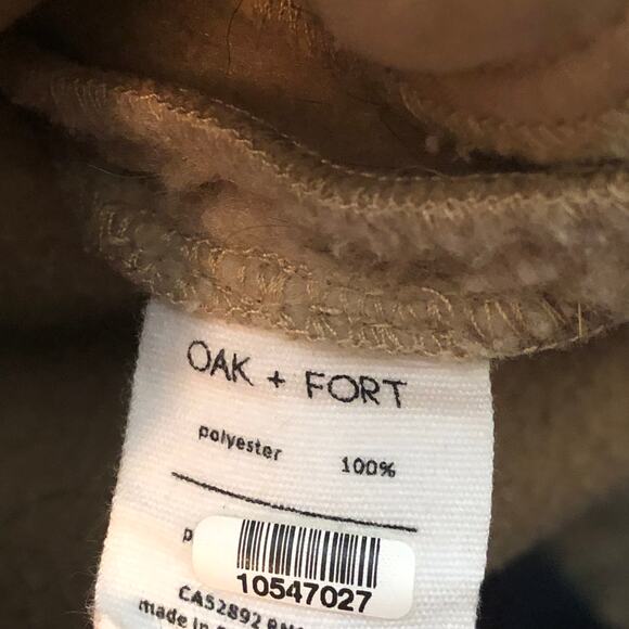 Oak + Fort Camel Teddy Sherpa Bomber (Jacket 1945) "The New Sherpa Jacket" - Picture 3 of 8